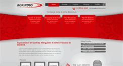 Desktop Screenshot of borindus.com.br